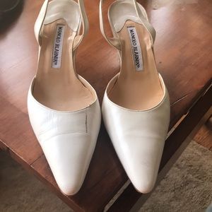 Manolo Blahnik slingbacks
